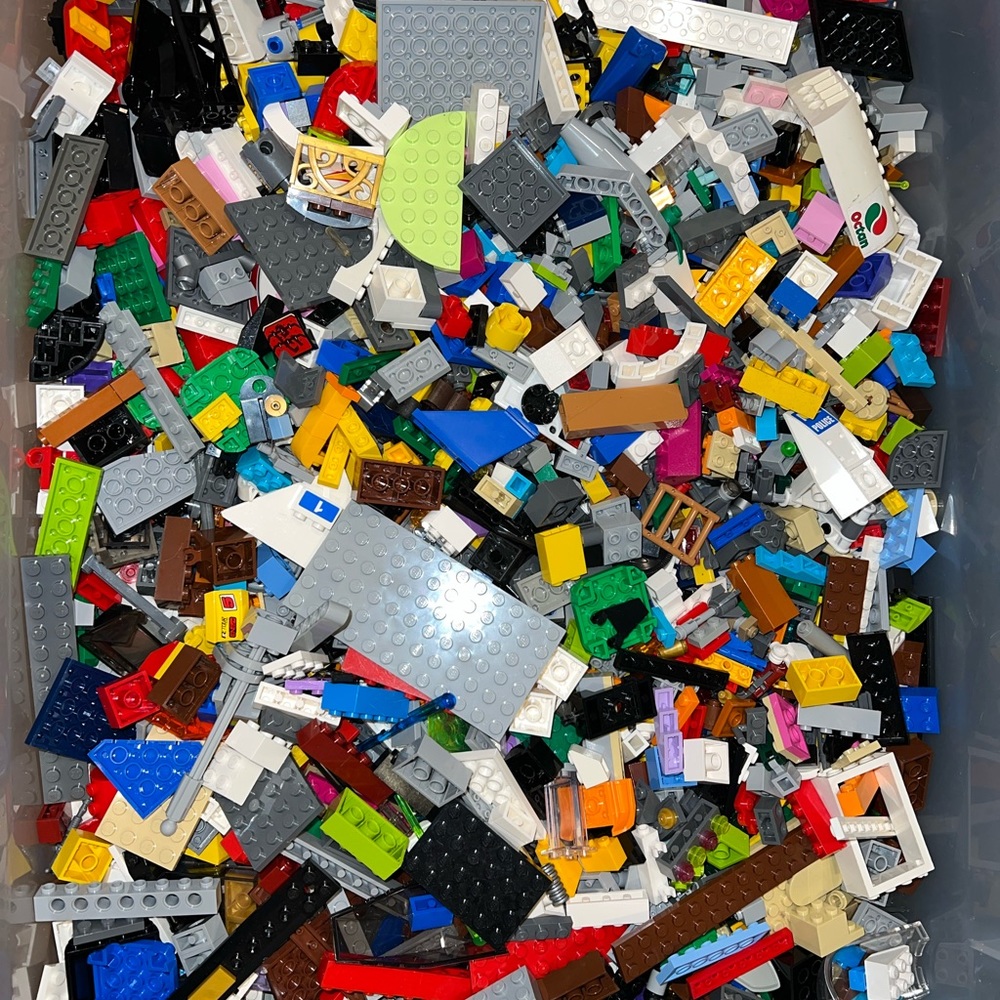4lbs Genuine LEGO - Bulk Bricks Parts Pieces Lot - Choose Boy or Girl Box - Picture 3 of 11